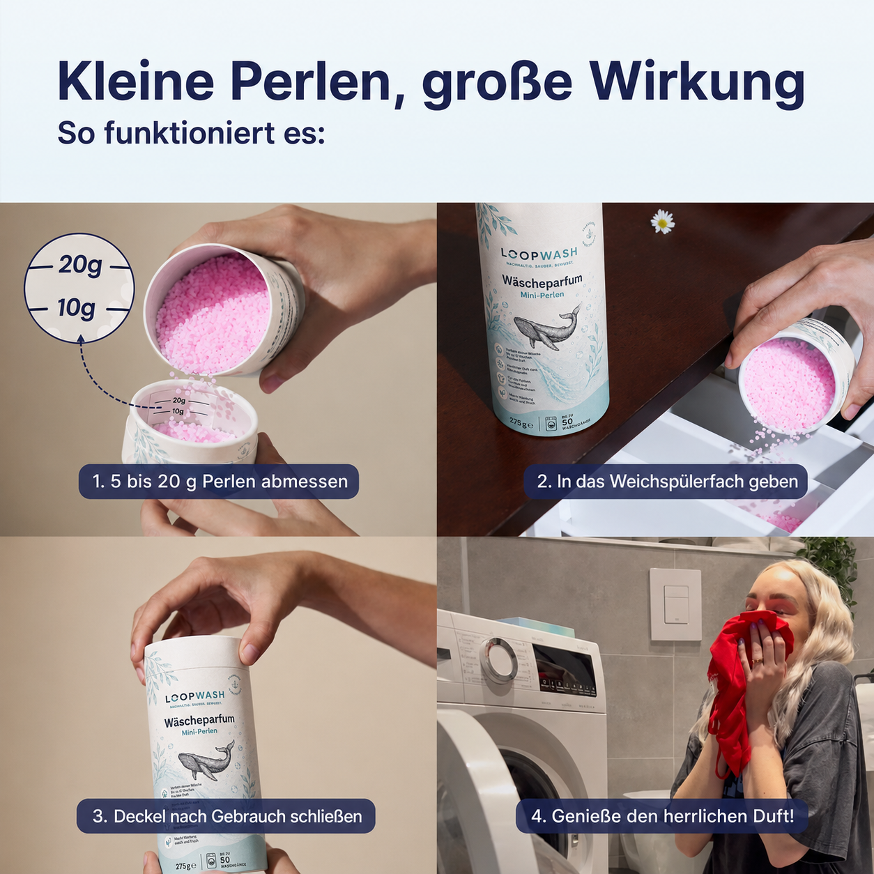 Wäscheparfüm Mini-Perlen