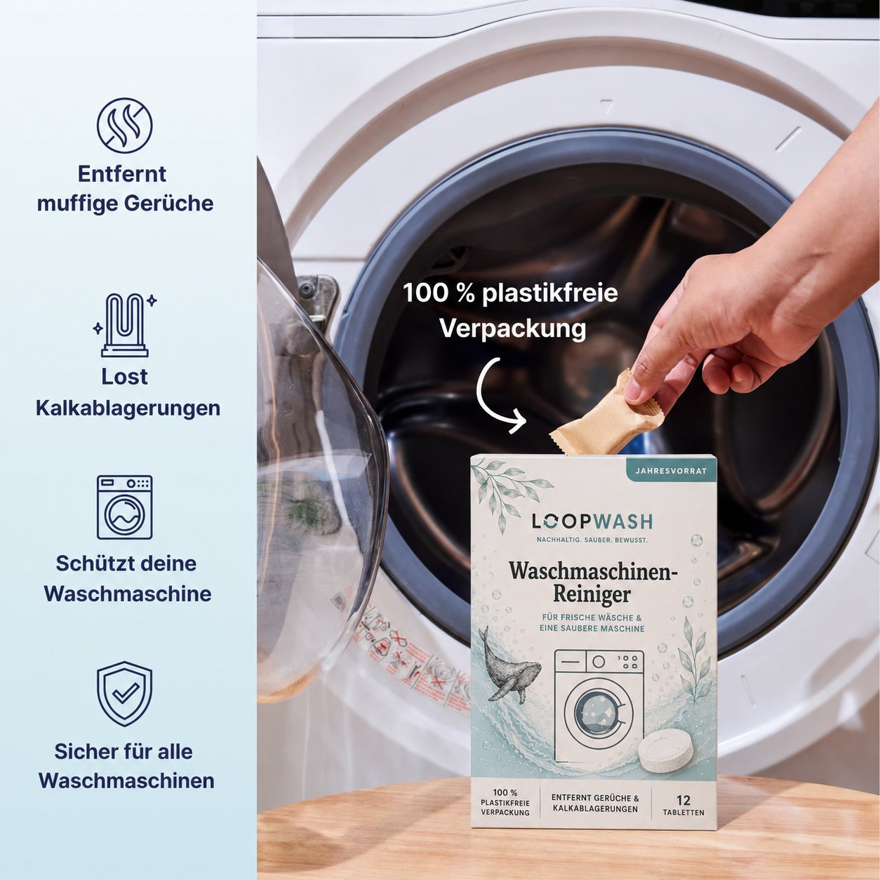 Waschmaschinenreiniger